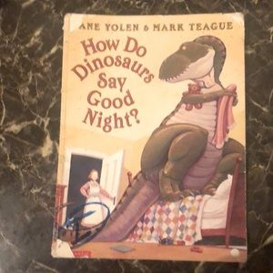 How do dinosaurs say good night ?